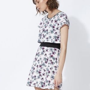 Maje River optical illusion dress